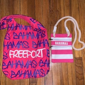 Two bags from the Bahamas